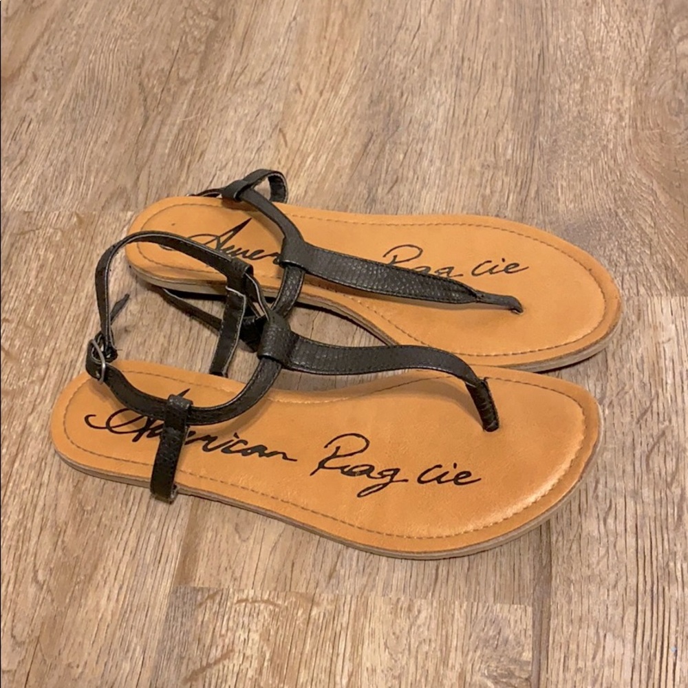 Black sandals